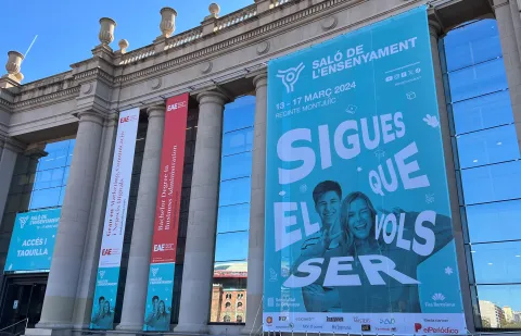 EAE se presentó en el Saló de l’Ensenyament 2024 en la Fira Barcelona