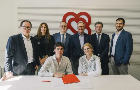 Firma Barcelona Health Hub EAE Barcelona
